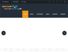 Tablet Screenshot of bootcamph2o.com